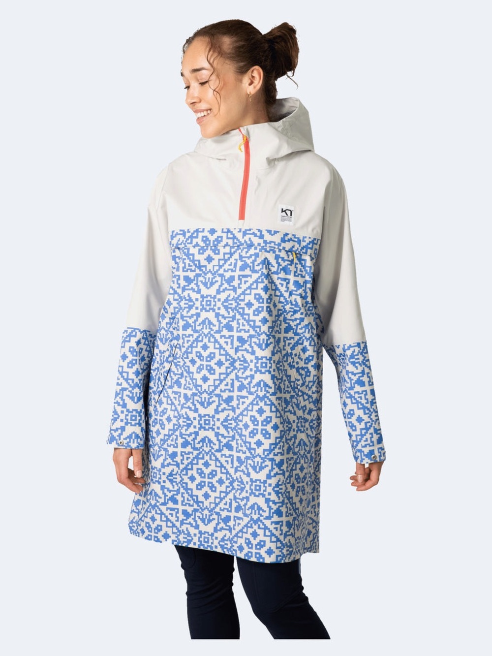 Kari Traa Anelie Rain Anorak Cape
